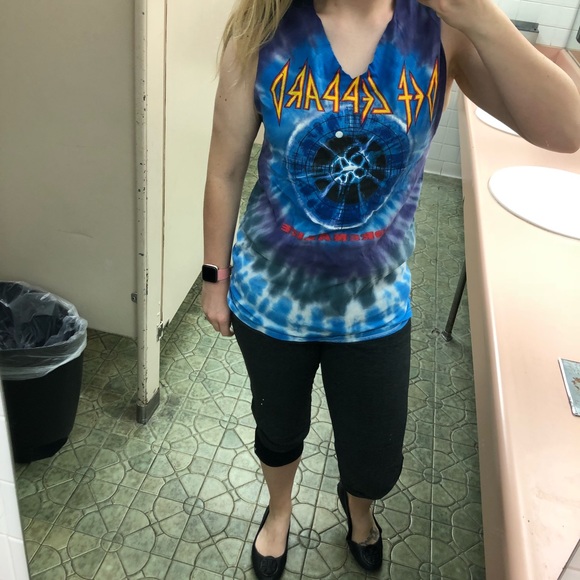 Def Leppard tie dyed rave - Picture 2 of 8